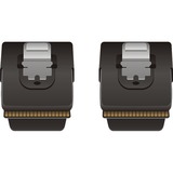 DeLOCK Cable mini SAS SFF-8087 > mini SAS SFF-8087, 50 cm kabel Rood/zwart, 83055