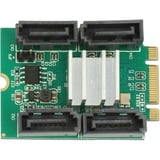 DeLOCK Converter M.2 Key B+M > Hybrid 4 x SATA adapter 62850