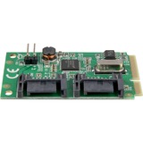 DeLOCK MiniPCIe I/O PCIe 2xSATA 6Gb/s controller 