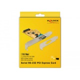 DeLOCK PCIe card > 1x Serieel converter 90293