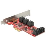 DeLOCK PCIe x2 naar 10x interne 7-pin Serial-ATA controller 