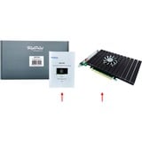 HighPoint SSD7505 PCIe 4.0 > 4x M.2 NVMe SSD raid-kaart 