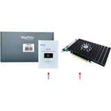 HighPoint SSD7505 PCIe 4.0 > 4x M.2 NVMe SSD raid-kaart 