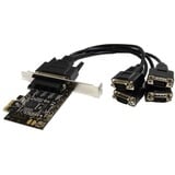  Startech 4-poort RS232 breakout controller 