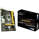 Biostar B365MHC Ver. 6.x, socket 1151 moederbord Gb-LAN, Sound, µATX