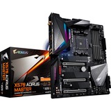 GIGABYTE AORUS X570 MASTER, socket AM4 moederbord RAID, Gb-LAN, 2,5 Gb-LAN, WLAN, Sound, ATX