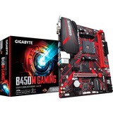 GIGABYTE B450M GAMING, socket AM4 moederbord RAID, Gb-LAN, Sound, µATX