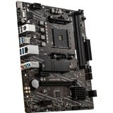 MSI A520M PRO socket AM4 moederbord RAID, Gb-LAN, Sound, µATX