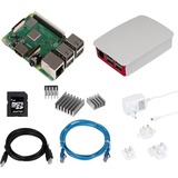 Raspberry Pi Foundation Raspberry Pi 3 model B+ Starter Kit mini-pc Wit | Cortex-A53 | VideoCore IV | 1 GB