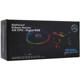 Alphacool Eisbär Aurora 420 CPU RGB   bk waterkoeling Zwart