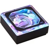 Alphacool Eisblock XPX Aurora Edge Acryl Black cpu-koeler Transparant/zwart