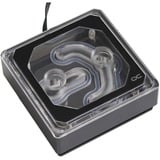 Alphacool Eisblock XPX Aurora Edge Acryl Black cpu-koeler Transparant/zwart