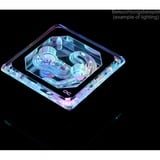 Alphacool Eisblock XPX Aurora Edge Acryl Black cpu-koeler Transparant/zwart