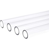 Alphacool Eisrohr 13/10mm PETG HardTube 80cm buis Transparant, 4 stuks