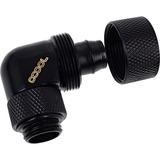 Alphacool Eiszapfen 16/10mm Compression Fitting verbinding Zwart, Draaibaar aan schroefdraadzijde