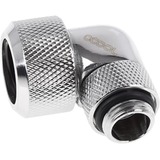 Alphacool Eiszapfen 16mm HardTube compressiefitting 90° draaibaar verbinding Chroom