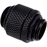 Alphacool Eiszapfen double nipple rotatable G1/4 AG to G1/4 AG aansluiting Zwart