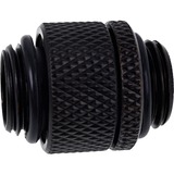 Alphacool Eiszapfen double nipple rotatable G1/4 AG to G1/4 AG aansluiting Zwart