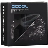 Alphacool Eiszapfen quick release koppeling G1/4 IG Zwart (mat)