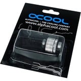 Alphacool Fitting G1/4''' buitendraad naar G1/4''' buitendraad draaibaar waterkoeling Chroom