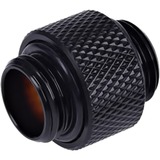 Alphacool HF Dubbele nippel G1/4 buitendraad naar G1/4 buitendraad 10 mm reserveonderdeel Zwart