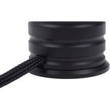 Alphacool Powerbutton met push-button 19mm red lighting - deep black schakelaar Zwart, Rode LED