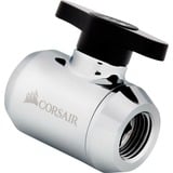 Corsair Hydro X Series XF Ball Valve ventiel Chroom