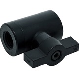 EKWB EK-AF Ball Valve (10mm) G1/4 - Black ventiel Zwart