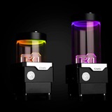 EKWB EK-Quantum Kinetic TBE 160 DDC PWM D-RGB - Acetal pomp Transparant/zwart, Reservoir/Pomp Combo