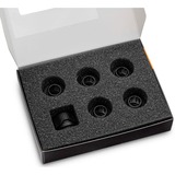 EKWB EK-Quantum Torque 6-Pack HDC 12 - Black verbinding Zwart