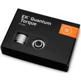 EKWB EK-Quantum Torque 6-Pack STC 12/16 -Satin Titanium verbinding Zilver, 6 stuks