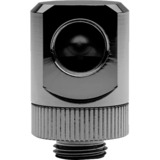 EKWB EK-Quantum Torque Rotary 90° - Nickel Black verbinding Zilver/zwart