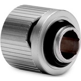 EKWB EK-Quantum Torque STC 12/16 - Satin Titanium verbinding Zilver