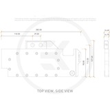 EKWB EK Quantum Vector RTX RE Ti D-RGB  Ni+Ac waterkoeling Zwart