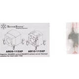SilverStone AR10-115XP CPU-koeler Zilver, Argon Series