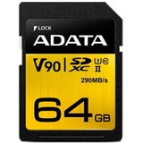 ADATA Premier ONE SDXC, 64 GB geheugenkaart UHS II U3 Class 10