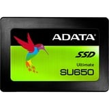 ADATA Ultimate SU650, 240 GB SSD Zwart, SATA 600, ASU650SS-240GT-R