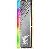 AORUS 16 GB DDR4-3200 Kit werkgeheugen Zilver, GP-AR32C16S8K2HU416R, AORUS RGB, XMP