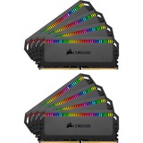 Corsair 128 GB DDR4-3600 Octa-kit werkgeheugen Zwart, CMT128GX4M8X3600C18, Dominator Platinum RGB, XMP