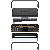 Corsair 128 GB DDR4-3600 Octa-kit werkgeheugen Zwart, CMT128GX4M8X3600C18, Dominator Platinum RGB, XMP