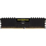 Corsair 16 GB DDR4-3200 Kit werkgeheugen Zwart, CMK16GX4M2B3200C16, Vengeance LPX, XMP