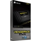 Corsair 16 GB DDR4-3200 Kit werkgeheugen Zwart, CMK16GX4M2B3200C16, Vengeance LPX, XMP