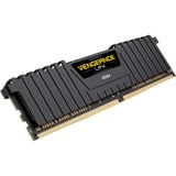 Corsair 16 GB DDR4-3200 Kit werkgeheugen Zwart, CMK16GX4M2E3200C16, Vengeance LPX, XMP 2.0