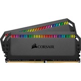 Corsair 16 GB DDR4-4000 Kit werkgeheugen Zwart, CMT16GX4M2K4000C19, Dominator Platinum RGB, XMP