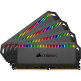 Corsair 64 GB DDR4-3600 Quad-Kit werkgeheugen Zwart, CMT64GX4M4K3600C18, Dominator Platinum RGB, XMP