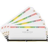Corsair 64 GB DDR4-3600 Quad-Kit werkgeheugen Wit, CMT64GX4M4K3600C18W, Dominator Platinum RGB, XMP 2.0