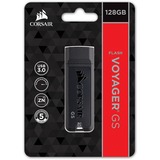 Corsair Flash Voyager GS 128 GB usb-stick Zwart, USB 3.0