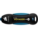 Corsair Flash Voyager USB 3.0 256 GB usb-stick Zwart/blauw, CMFVY3A-256GB