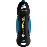 Corsair Flash Voyager USB 3.0 256 GB usb-stick Zwart/blauw, CMFVY3A-256GB