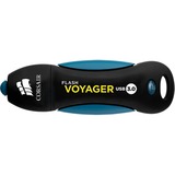 Corsair Flash Voyager USB 3.0 256 GB usb-stick Zwart/blauw, CMFVY3A-256GB